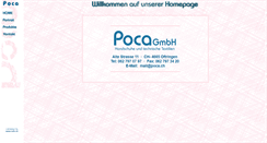 Desktop Screenshot of poca.ch